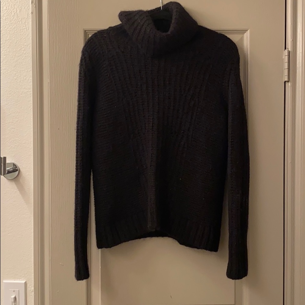 Banana Republic black cowl neck sweater